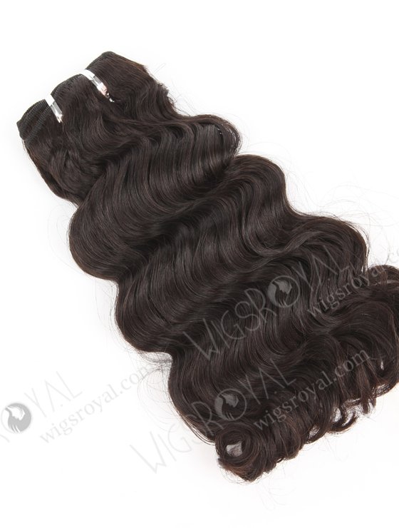 In Stock 7A Peruvian Virgin Hair 12" Double Drawn Deep Body Wave Natural Color Machine Weft SM-6135-12816