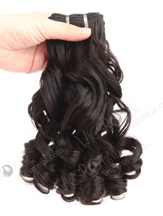 In Stock 5A Peruvian Virgin Hair 18" Double Drawn Deedee Curl Natural Color Machine Weft SM-6133-12688