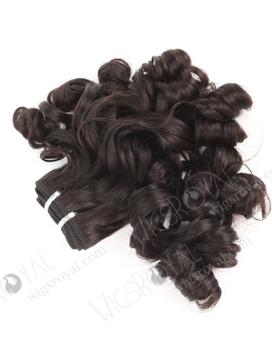 In Stock 5A Peruvian Virgin Hair 18" Double Drawn Deedee Curl Natural Color Machine Weft SM-6133-12687