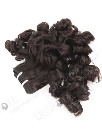In Stock 5A Peruvian Virgin Hair 18" Double Drawn Deedee Curl Natural Color Machine Weft SM-6133