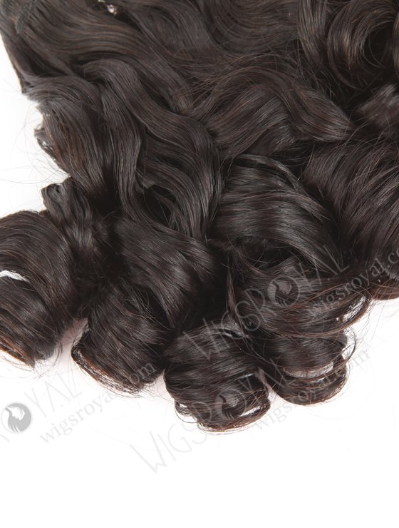 In Stock 5A Peruvian Virgin Hair 14" Double Drawn Deedee Curl Natural Color Machine Weft SM-6131-12674