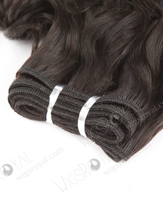 In Stock 5A Peruvian Virgin Hair 14" Double Drawn Deedee Curl Natural Color Machine Weft SM-6131-12676