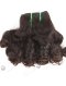 In Stock 5A Peruvian Virgin Hair 10" Double Drawn Deedee Curl Natural Color Machine Weft SM-6129