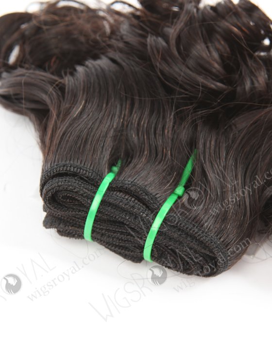 In Stock 5A Peruvian Virgin Hair 10" Double Drawn Deedee Curl Natural Color Machine Weft SM-6129-12659