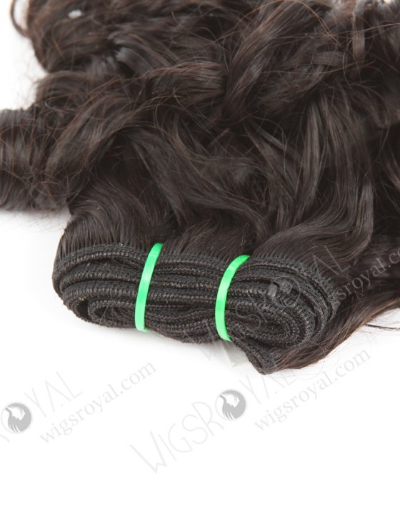 In Stock 5A Peruvian Virgin Hair 12" Double Drawn Deedee Curl Natural Color Machine Weft SM-6130-12662