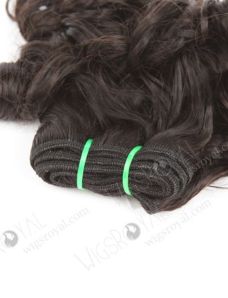 In Stock 5A Peruvian Virgin Hair 12" Double Drawn Deedee Curl Natural Color Machine Weft SM-6130