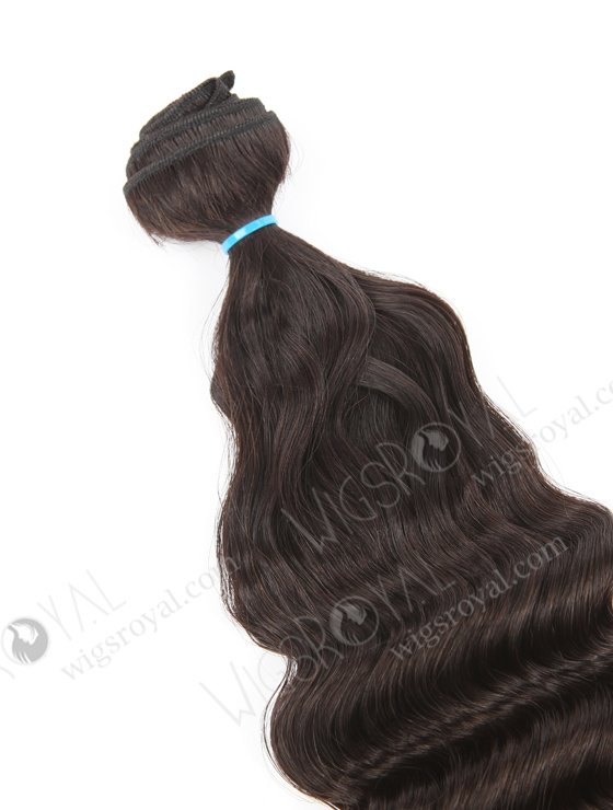 In Stock 7A Peruvian Virgin Hair 18" Double Drawn Edyie Wave Natural Color Machine Weft SM-6143-12772