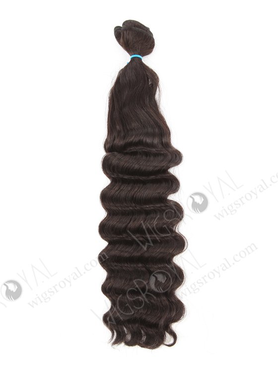 In Stock 7A Peruvian Virgin Hair 20" Double Drawn Edyie Wave Color 2# Machine Weft SM-6141-12803