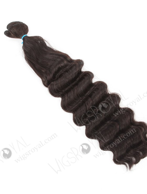 In Stock 7A Peruvian Virgin Hair 20" Double Drawn Edyie Wave Color 2# Machine Weft SM-6141-12804