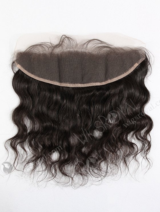 In Stock Brazilian Virgin Hair 14" Natural Wave Natural Color Lace Frontal SKF-006-12527