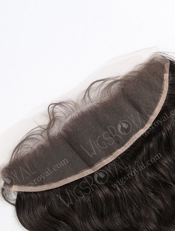 In Stock Brazilian Virgin Hair 14" Natural Wave Natural Color Lace Frontal SKF-006-12530