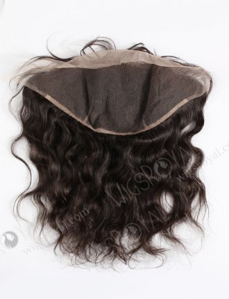 In Stock Indian Virgin Hair 12" Natural Wave Natural Color Lace Frontal SKF-020