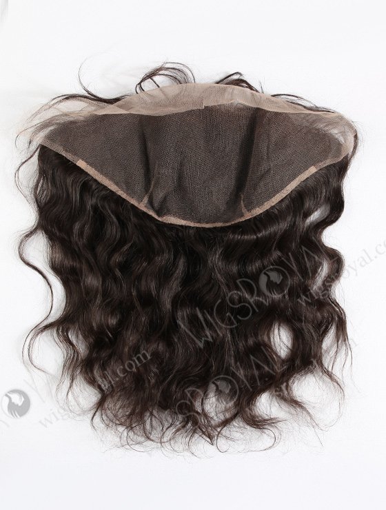 In Stock Indian Virgin Hair 12" Natural Wave Natural Color Lace Frontal SKF-020-12638