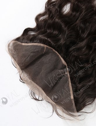 In Stock Indian Virgin Hair 12" Natural Wave Natural Color Lace Frontal SKF-020