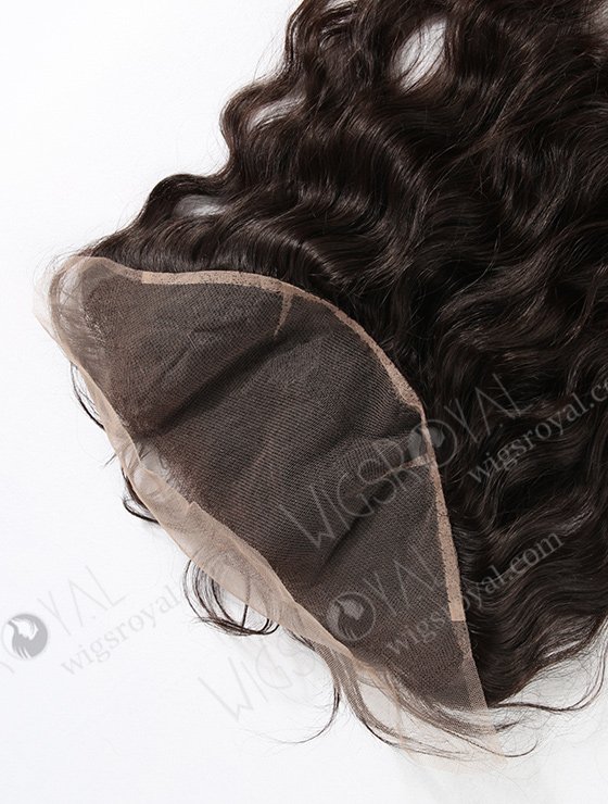In Stock Indian Virgin Hair 12" Natural Wave Natural Color Lace Frontal SKF-020-12640