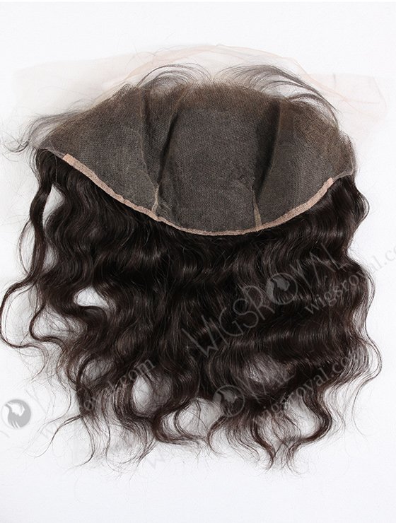 In Stock Brazilian Virgin Hair 12" Natural Wave Natural Color Lace Frontal SKF-044-12554