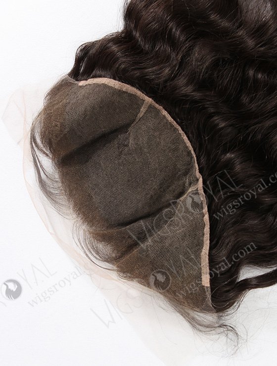 In Stock Brazilian Virgin Hair 12" Natural Wave Natural Color Lace Frontal SKF-044-12556