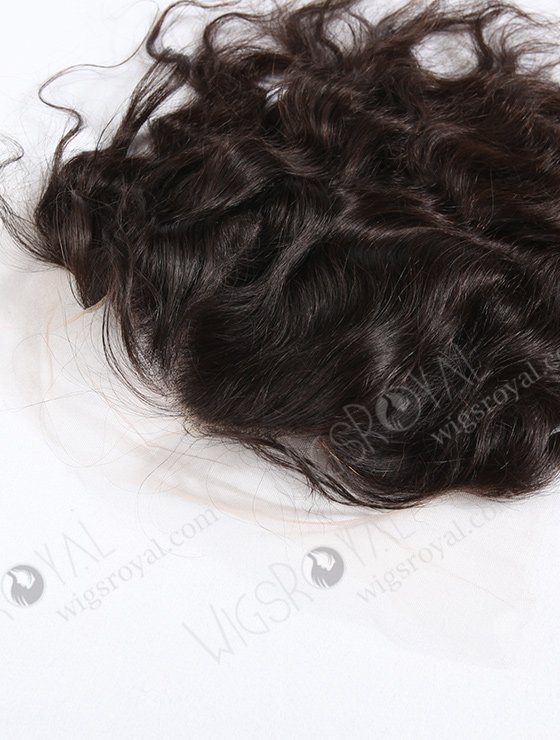 In Stock Brazilian Virgin Hair 12" Natural Wave Natural Color Lace Frontal SKF-044-12555