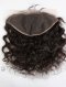In Stock Indian Virgin Hair 16" Natural Wave Natural Color Lace Frontal SKF-009