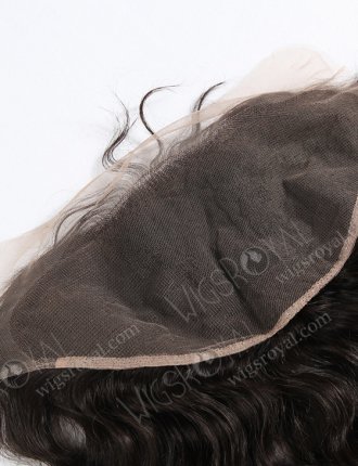 In Stock Indian Virgin Hair 16" Natural Wave Natural Color Lace Frontal SKF-009