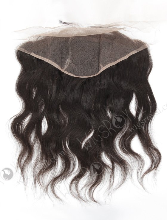 In Stock Indian Virgin Hair 14" Natural Wave Natural Color Lace Frontal SKF-008-12644