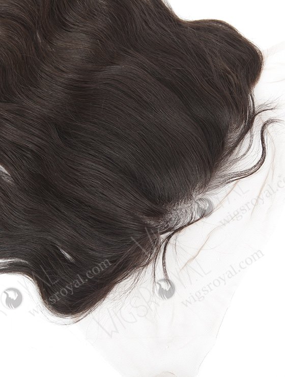 In Stock Indian Virgin Hair 14" Natural Wave Natural Color Lace Frontal SKF-008-12646
