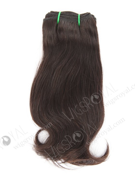 In Stock 5A Peruvian Virgin Hair 10" Double Drawn Straight Natural Color Machine Weft SM-6149-12533