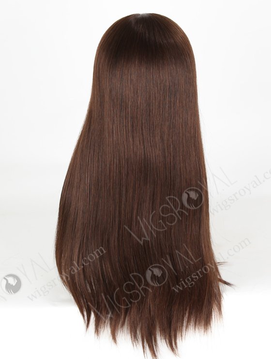 In Stock European Virgin Hair 18" Straight 2a# Color Jewish Wig JWS-01005-12574