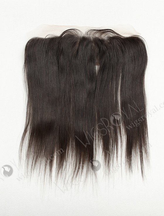 In Stock Indian Virgin Hair 14" Straight Natural Color Lace Frontal SKF-058-12787