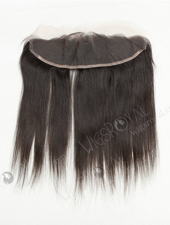 In Stock Indian Virgin Hair 14" Straight Natural Color Lace Frontal SKF-058-12788