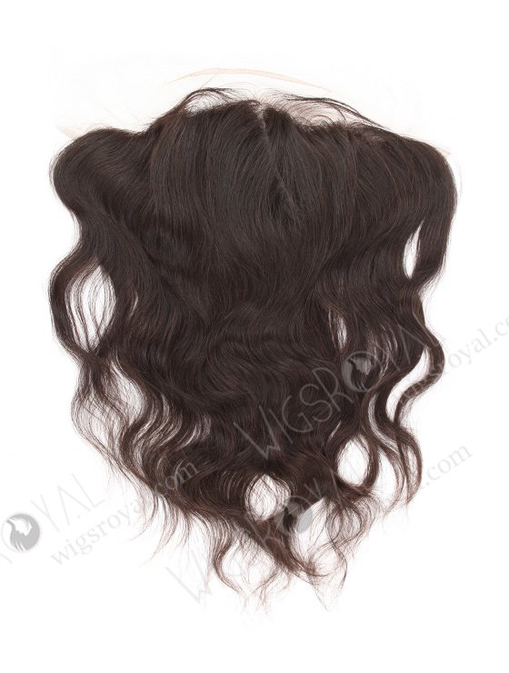 In Stock Indian Virgin Hair 14" Natural Straight Natural Color Lace Frontal SKF-021-12622