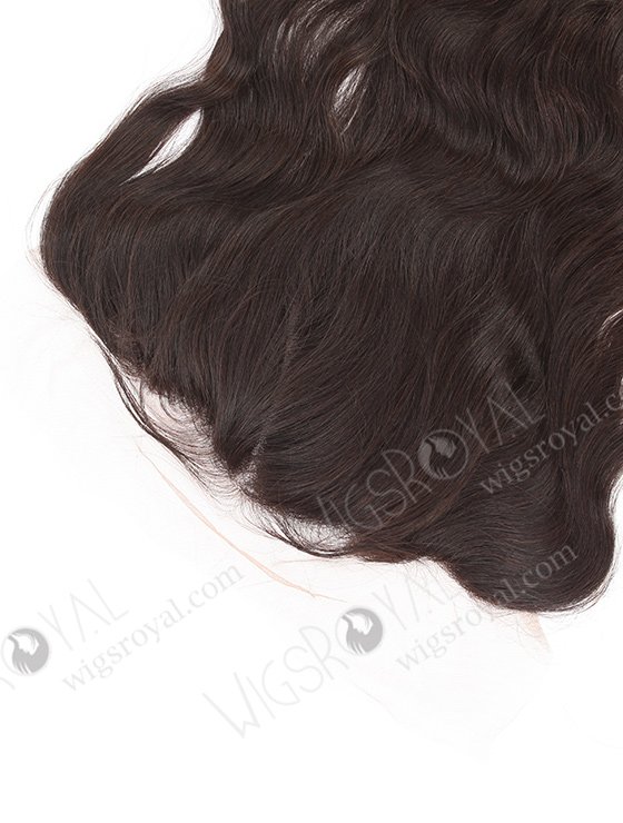 In Stock Indian Virgin Hair 14" Natural Straight Natural Color Lace Frontal SKF-021-12624
