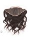 In Stock Indian Virgin Hair 14" Natural Straight Natural Color Lace Frontal SKF-021