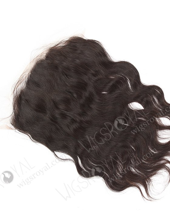 In Stock Brazilian Virgin Hair 14" Natural Wave Natural Color Lace Frontal SKF-016-12560