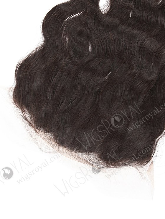 In Stock Brazilian Virgin Hair 14" Natural Wave Natural Color Lace Frontal SKF-016-12563