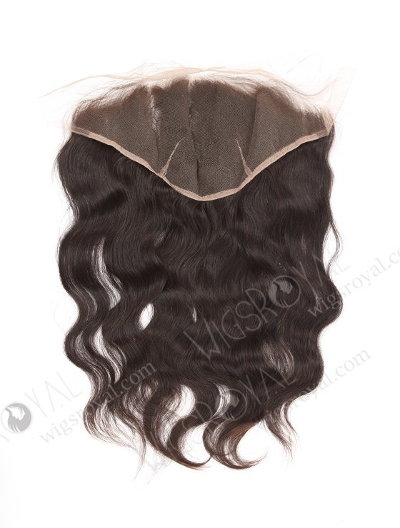 In Stock Brazilian Virgin Hair 14" Natural Wave Natural Color Lace Frontal SKF-016-12564