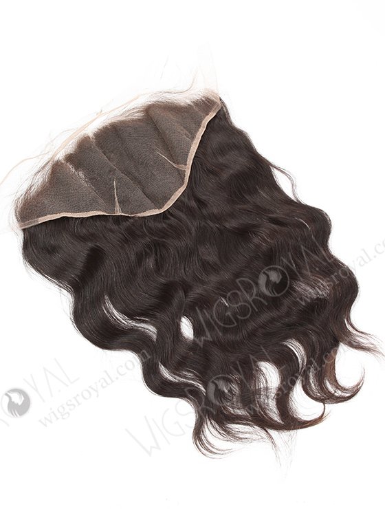 In Stock Brazilian Virgin Hair 14" Natural Wave Natural Color Lace Frontal SKF-016-12565