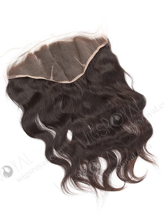In Stock Brazilian Virgin Hair 14" Natural Wave Natural Color Lace Frontal SKF-016-12566