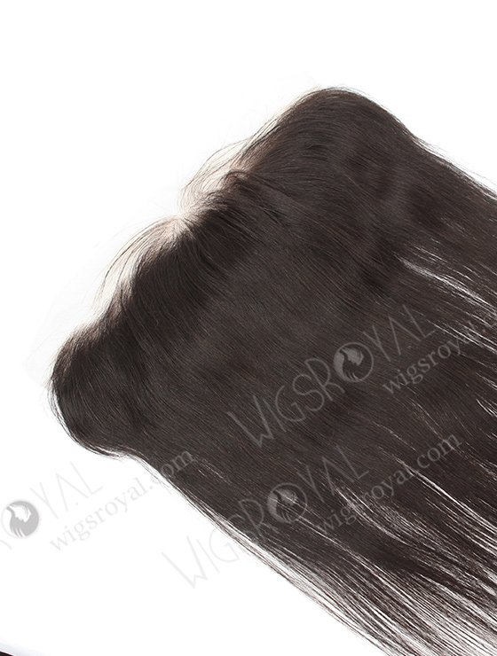 In Stock Indian Virgin Hair 16" Straight Natural Color Lace Frontal SKF-059-12794