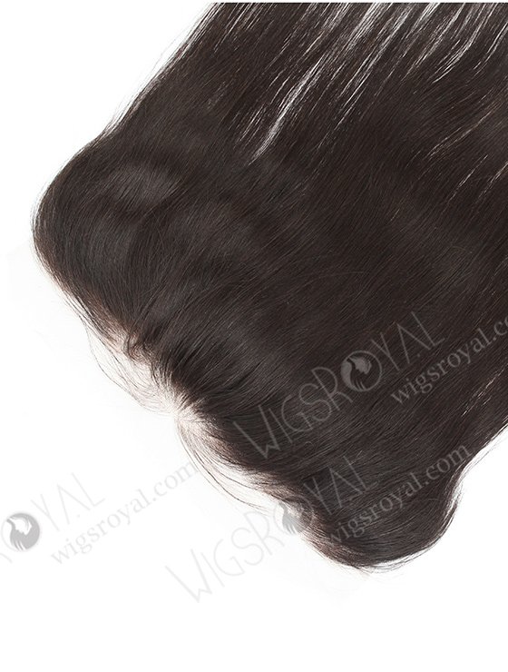 In Stock Indian Virgin Hair 16" Straight Natural Color Lace Frontal SKF-059-12795