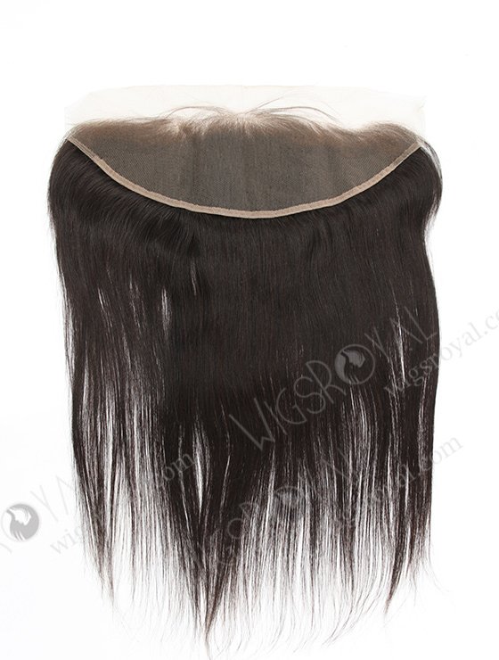 In Stock Indian Virgin Hair 16" Straight Natural Color Lace Frontal SKF-059-12798