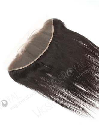 In Stock Indian Virgin Hair 16" Straight Natural Color Lace Frontal SKF-059