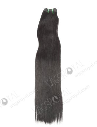 In Stock 7A Peruvian Virgin Hair 22" Double Drawn Straight Color #1B Machine Weft SM-6144