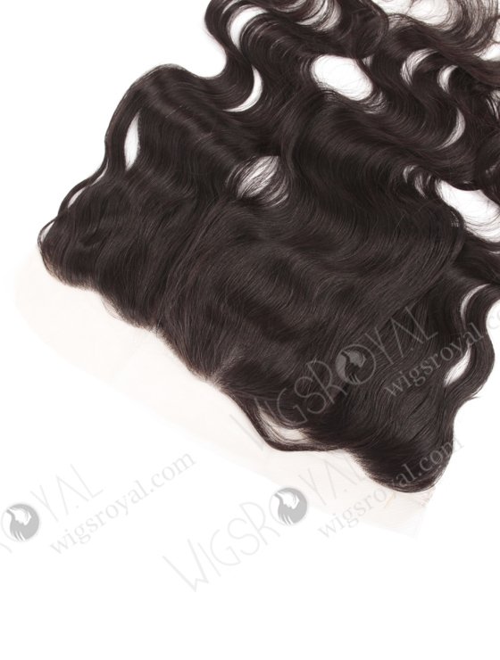 In Stock Indian Virgin Hair 16" Body Wave Natural Color Lace Frontal SKF-083-13054