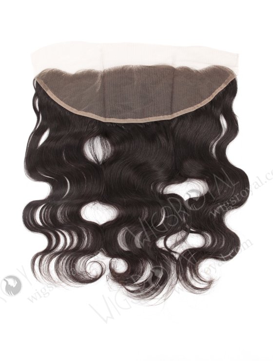In Stock Indian Virgin Hair 16" Body Wave Natural Color Lace Frontal SKF-083