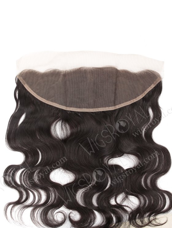 In Stock Indian Virgin Hair 16" Body Wave Natural Color Lace Frontal SKF-083-13057