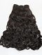 In Stock 7A Peruvian Virgin Hair 12" Double Drawn Bouncy Curl 1B# Color Machine Weft SM-670