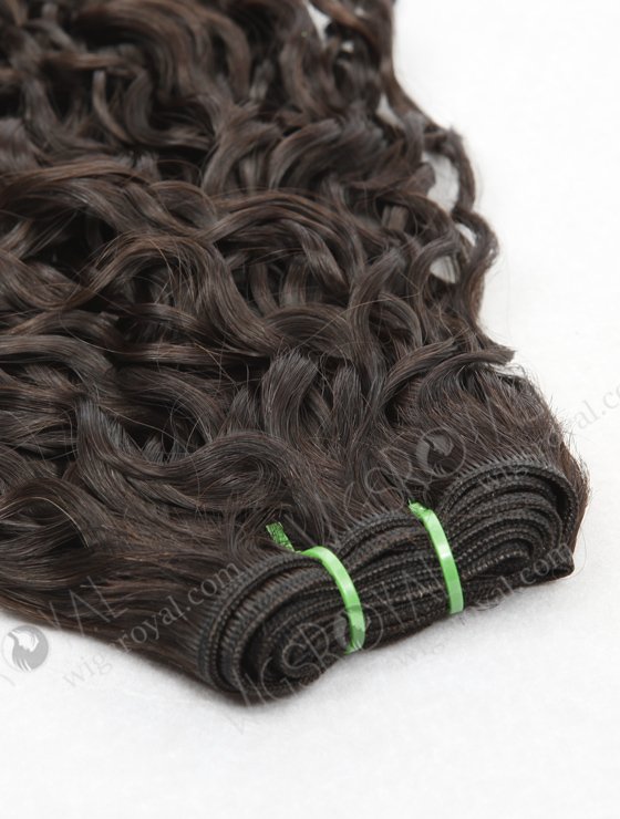 In Stock 7A Peruvian Virgin Hair 16" Double Drawn Bouncy Curl Natural Color Machine Weft SM-623-13065