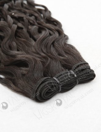 In Stock 7A Peruvian Virgin Hair 14" Double Drawn Bouncy Curl 1B# Color Machine Weft SM-671