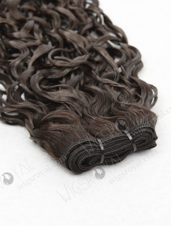 In Stock 7A Peruvian Virgin Hair 18" Double Drawn Bouncy Curl Natural Color Machine Weft SM-624-13069